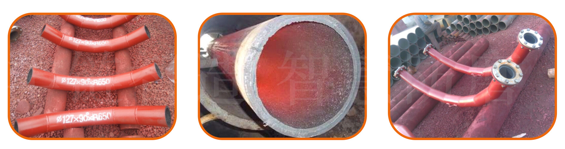 鋼襯-SHS自蔓燃三氧化二鋁（Al2O3）剛玉陶瓷耐磨復合管